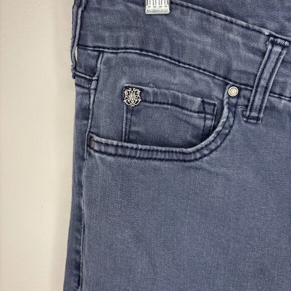 BANDOLINO Straight Jeans Womens 16W Blue Plus 5 Pocket Stretch - Picture 4 of 6